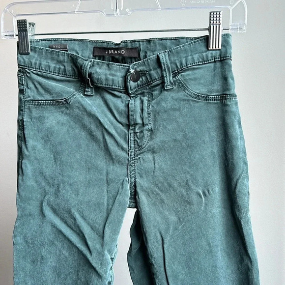 J Brand Super Skinny Forrest Size 25 | J Brand Pants | J Brand Forrest Green - Picture 2 of 9